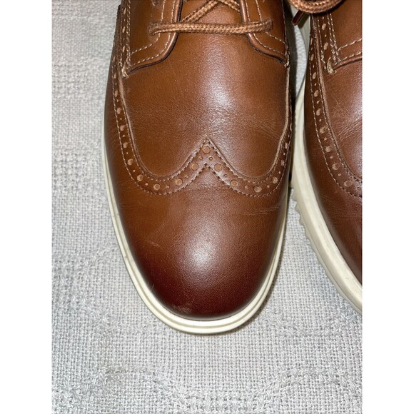Cole Haan Grand+ Men’s Athleisure Wingtips Size 8.5 W Brown Leather Comfort main image 9